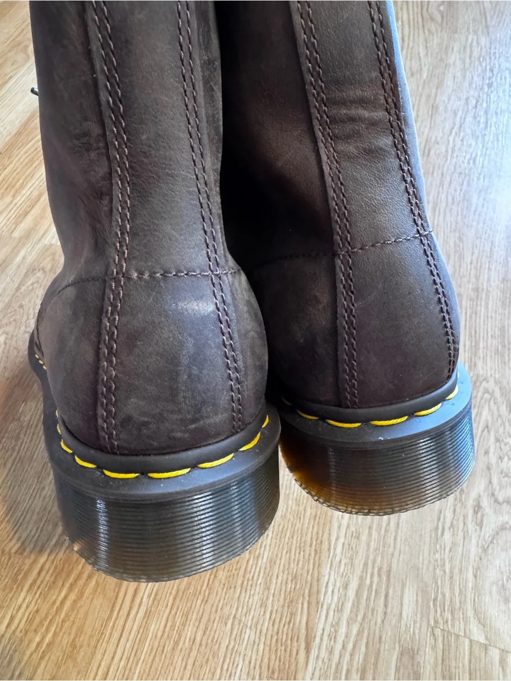 Dr. Martens 1460 8-Eye Aztec Crazy Horse Boot - Brown